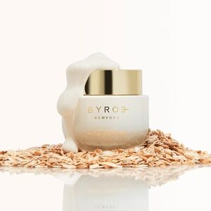 New Byroe Oat Yogurt Moisture Barrier Cream Jar 1.69 Fl Oz Full Size